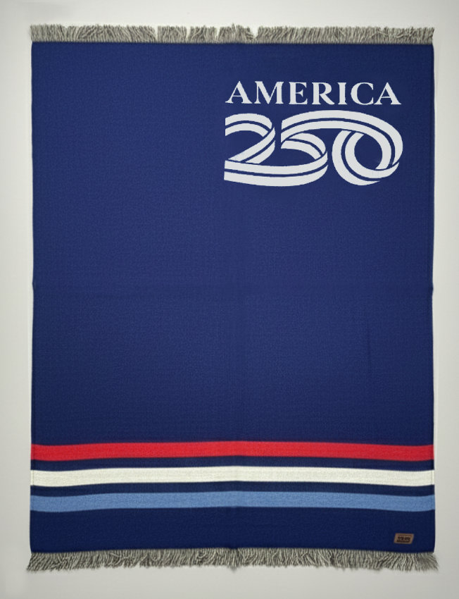 America250 Bands of Freedom blanket